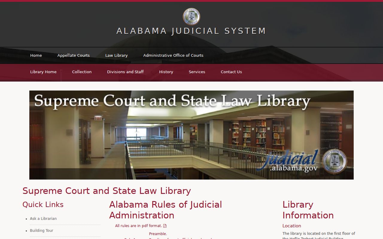 Chilton County court calendar rules of judicial administration